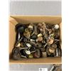 Image 2 : Box of Various Sized Vintage Casters for Furniture