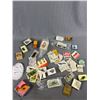 Image 2 : Large Lot of Various Collectibles, Including Match Books,Patches, Stamps etc