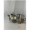 Image 2 : Vintage Silverplated Lot. Trays, Platters Etc