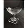 Image 2 : 5 Gorgeous Finnish Crystal Stemware Glasses w/ Square Bases. Approx. 4" H