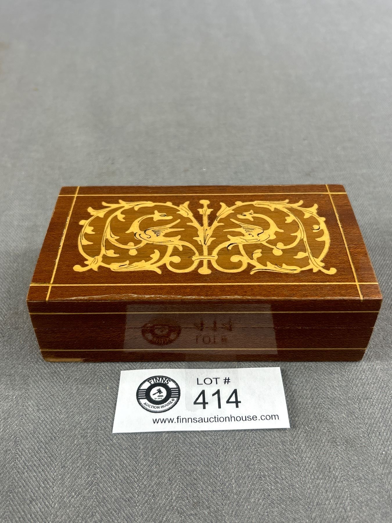 Wood Stamp Box