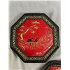 Image 2 : 2 Vintage Asian Wall Plaques