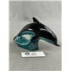 Image 2 : Vintage Pool Pottery Ceramic Dolphin Figurine. Made in England