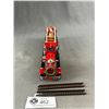 Image 2 : Coca Cola Santa Die Cast Fire Truck. In Great Shape!