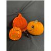 Image 3 : Nice Lot of Halloween Jack O Lanterns Blow Molds,( Working) Skull and Skeleton