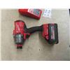 Image 2 : Milwaukee 18 Volt Cordless Impact Wrench with Battery & Charger - Works 