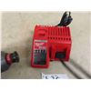 Image 9 : Milwaukee 18 Volt Cordless Impact Wrench with Battery & Charger - Works 