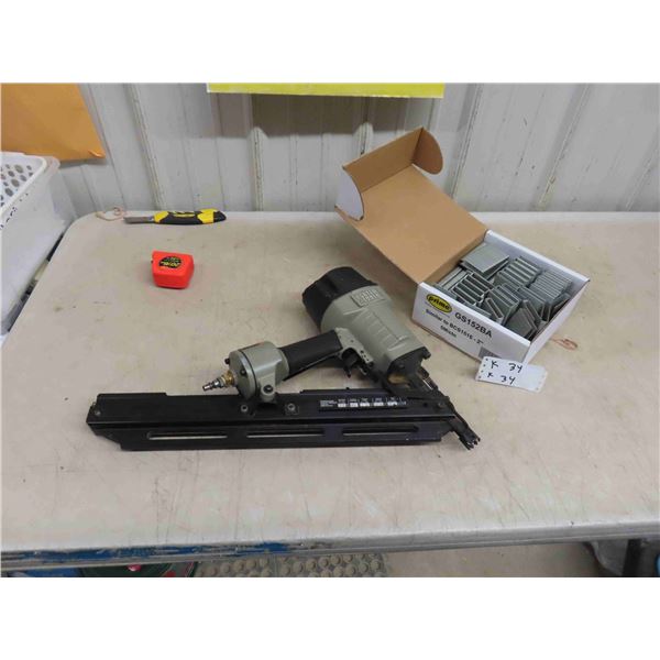 Porter Cable Air Nailer with Box 2'' Nails/Staples 