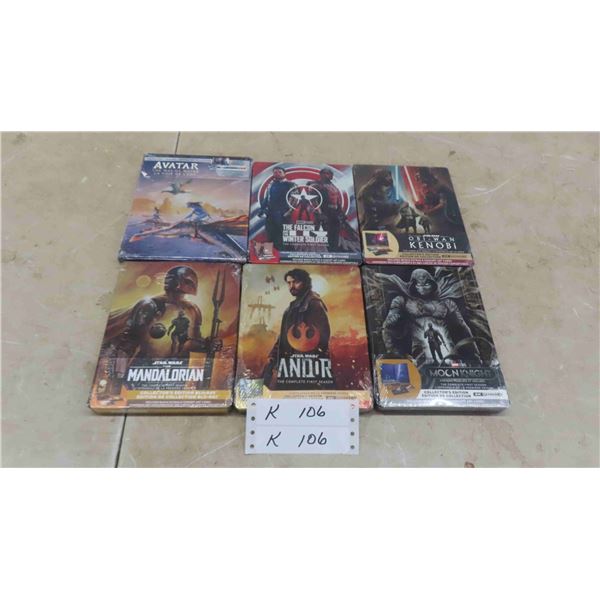 Factory Sealed Collectors Edition 6 Blue Ray Steelbook Seasons