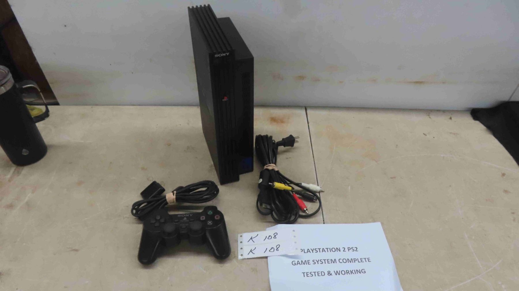 Used Working Ps2 Playstation 2 (PS2) Game System Complete, Tested & Working