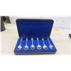 Image 7 : 6pce Silver Plated Spoon Set in Case