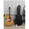 Image 1 : Yamaha FGX 800c Electric Acoustic Guitar with Case - Looks New 