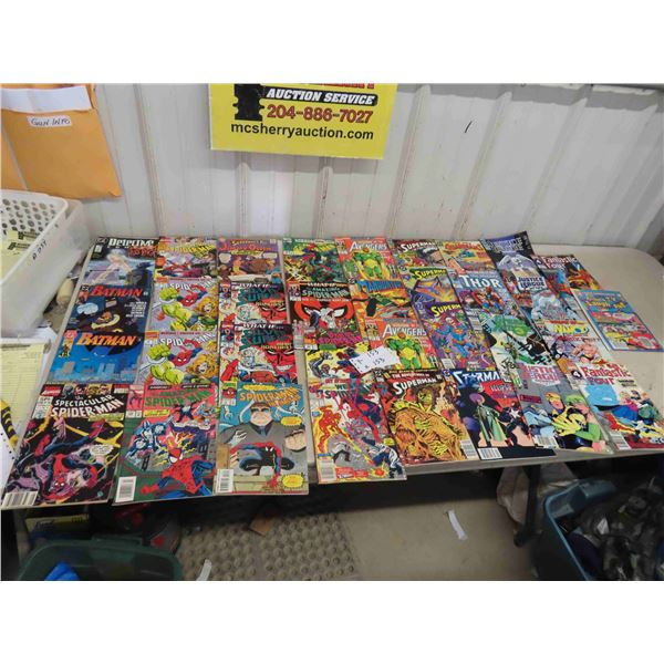 34 Various Comics : DC , Marvel , Archie 