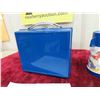 Image 5 : 1973 Aladdin Blue Tom and Jerry Plastic Lunch Box and Thermos from