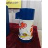 Image 6 : 1973 Aladdin Blue Tom and Jerry Plastic Lunch Box and Thermos from
