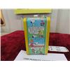 Image 2 : 1980 Peanuts Green Band Vintage Upside Down Error Mistake Metal Lunch Box