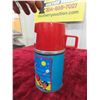 Image 3 : Walt Disney Tomorrow Land Rocket to the Moon Thermos with Mocked Label 