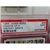 Image 3 : 1966 James Bond Visions of a Watery Grave #36 PSA 9 
