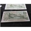 Image 7 : (3) 1979 Canadian $20 Bills 