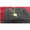 Image 4 : 10kt Gold 18'' Chain with Pendant Total Weight 2.4 Grams 