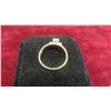 Image 2 : 14kt Gold and Diamond Ring Size 7 Total Weight 3.6 Grams 