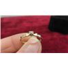 Image 4 : 10kt Gold and Diamond Ring Size 5 1/2 Total Weight 1.1 Grams
