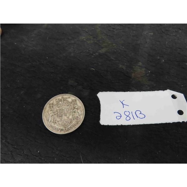 1946 Canada 50 Cent Coin 