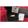 Image 1 : 10kt Gold and Diamond Ring Size 8 1/2 Total Weight 3.2 Grams