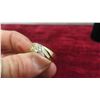 Image 5 : 10kt Gold and Diamond Ring Size 8 1/2 Total Weight 3.2 Grams