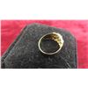 Image 2 : 10kt Gold Nugget Style Ring Size 3 Total Weight 1.1 Grams