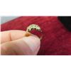 Image 5 : 10kt Gold Nugget Style Ring Size 3 Total Weight 1.1 Grams