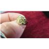 Image 6 : 10kt Gold Nugget Style Ring Size 3 Total Weight 1.1 Grams