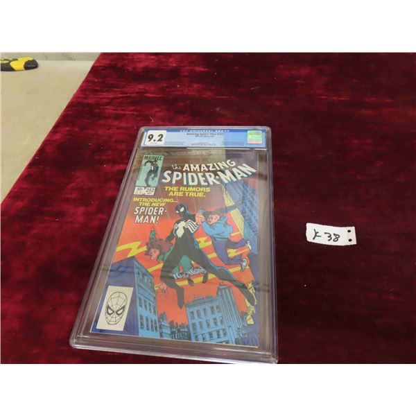 Marvel The Amazing Spiderman #252 60 Cents CGC Grade 9.2  in Protective