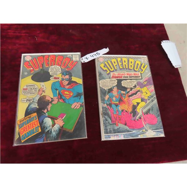 (2) DC Superboy Comics No. 148 , No. 132 Both 12 Cents 