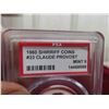 Image 3 : 1960 Shirriff Coins #33 Claude Provost PSA 9 