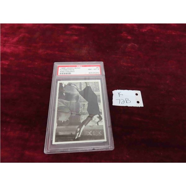 1966 James Bond Flying Fists and Figures #5 PSA 8 