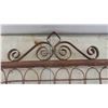 Image 2 : Vintage Metal Wire Gate 33'' x 43'' 