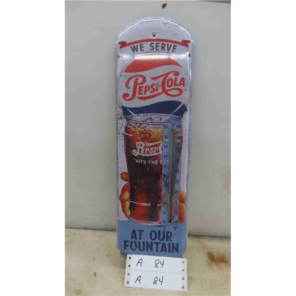 Pepsi Thermometer 17'' x 5'' 