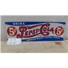 Image 1 : Pepsi Cola Porcelain Sign 18'' x 6'' 