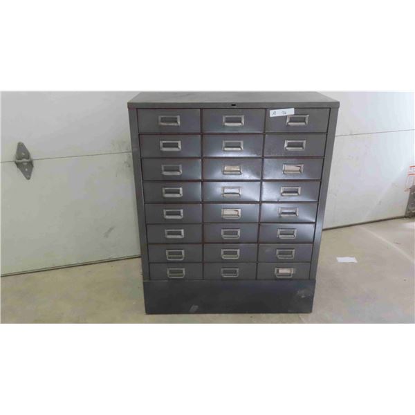 Metal Index Cabinet 30'' x 13'' x 38'' 