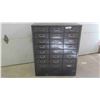 Image 1 : Metal Index Cabinet 30'' x 13'' x 38'' 
