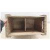 Image 3 : Orange Crush Wood Crate 16'' x 9'' x 13'' H 
