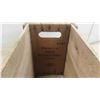 Image 4 : Orange Crush Wood Crate 16'' x 9'' x 13'' H 