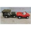 Image 3 : 4 Tonka Diecast : Jeep , VW Bug, Wagon