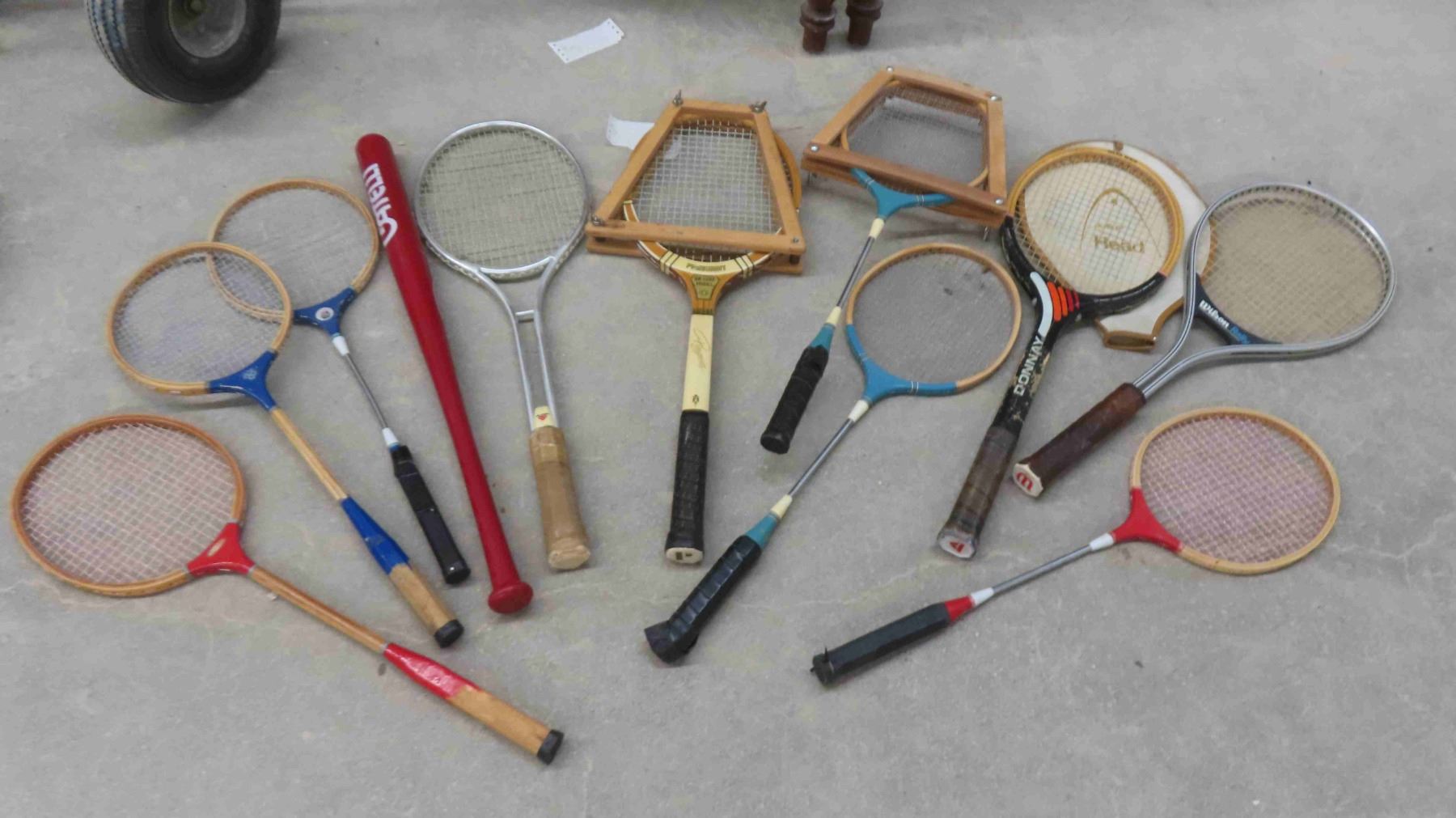 4 Knuts Racket Tennis and Badminton Rackets - McSherry Auction Service Ltd.