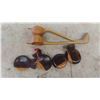 Image 4 : Brass Music Maker, Wooden Percussion Spoons, Drum & More 