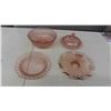 Image 3 : 11pcs Pink Depression Glass 