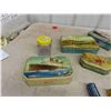 Image 5 : Tins : Toffee , Biscuit , Bandaid , Tobacco 