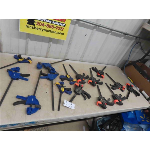 16 Quickie Clamps 8''-12'' 