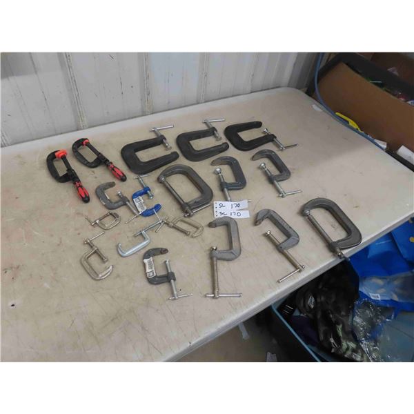 18 C Clamps 